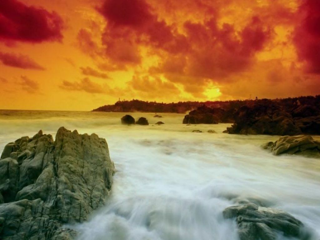 Wallpapers Nature Sunsets and sunrises Intense