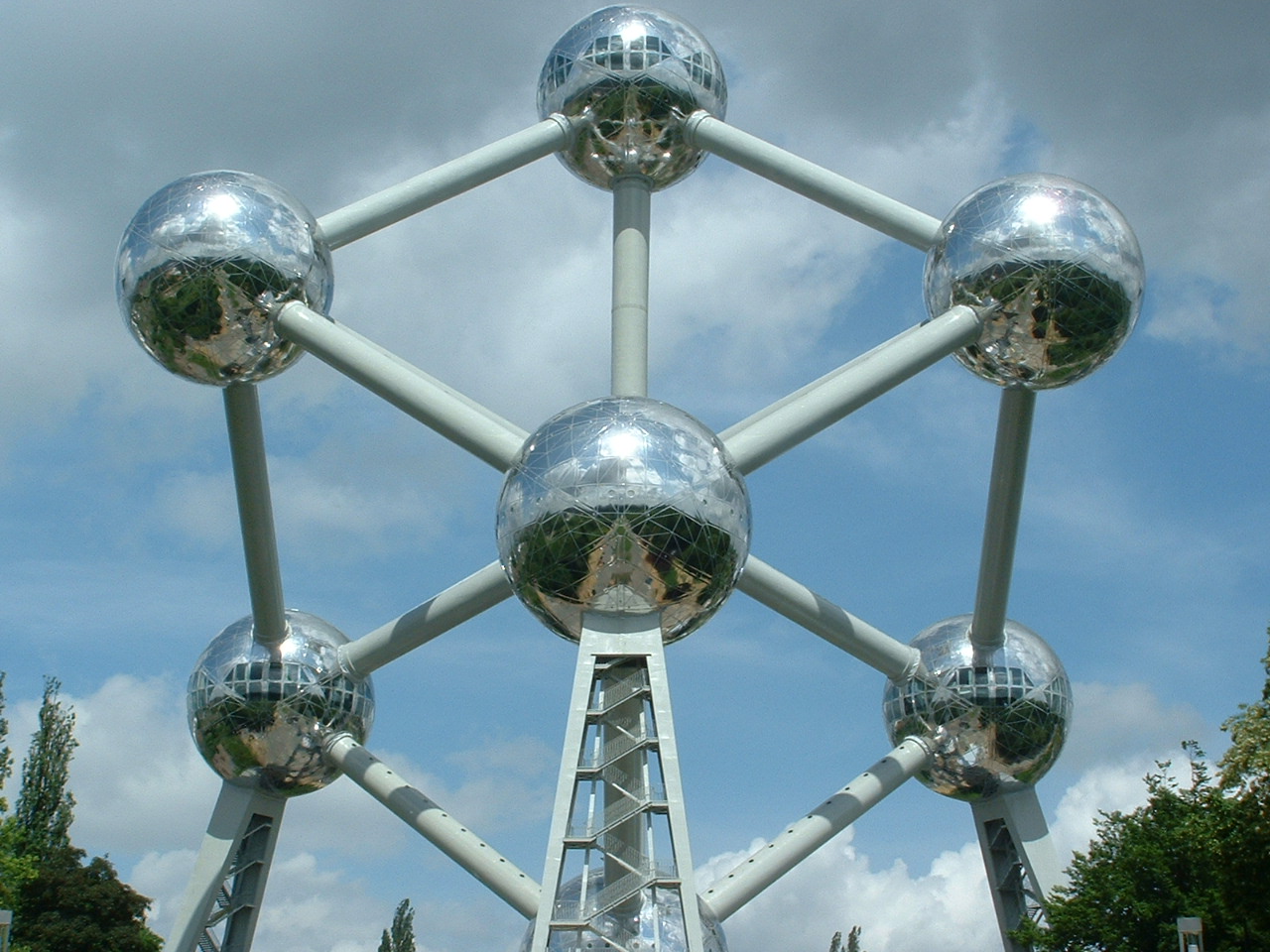 Wallpapers Trips : Europ Belgium Atomium 01