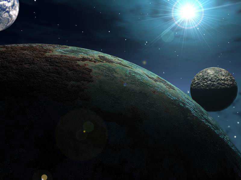 Wallpapers Digital Art 3D - Vue espace