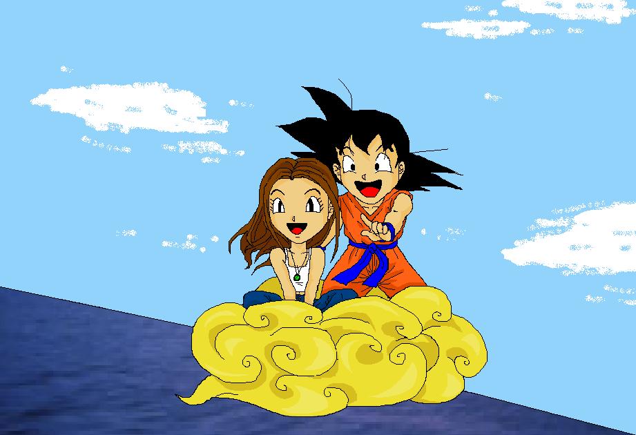 Wallpapers Digital Art Manga Goku & me ^^