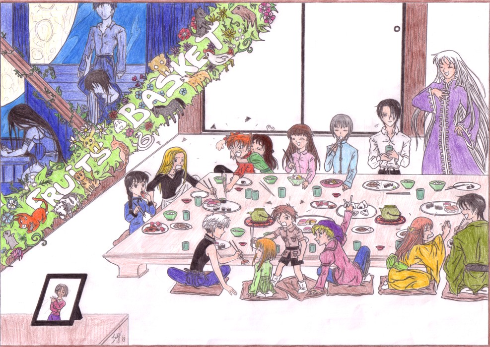 Fonds d'cran Art - Crayon Manga - Compositions Suba furuba