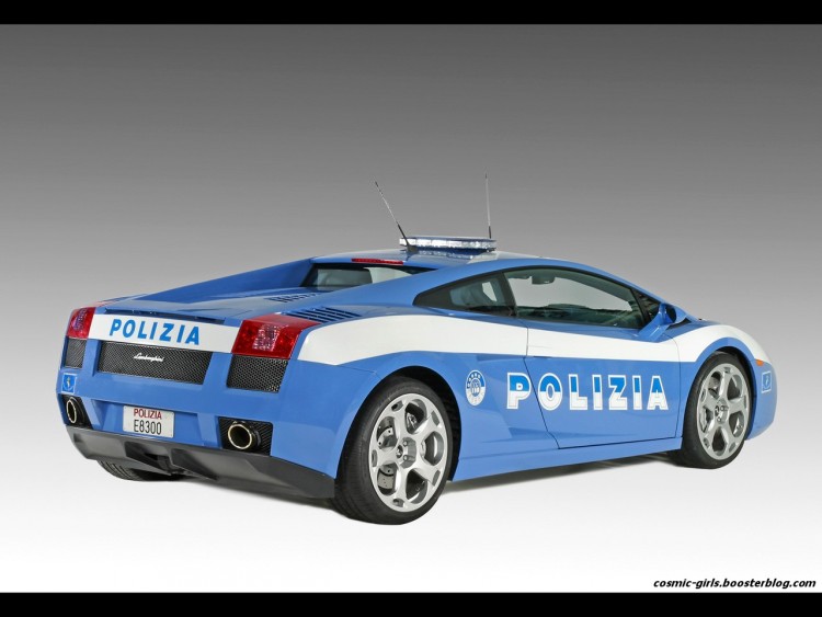 Fonds d'cran Voitures Lamborghini Gallardo Polizia