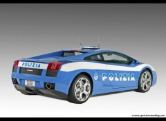 Fonds d'cran Voitures Gallardo Polizia