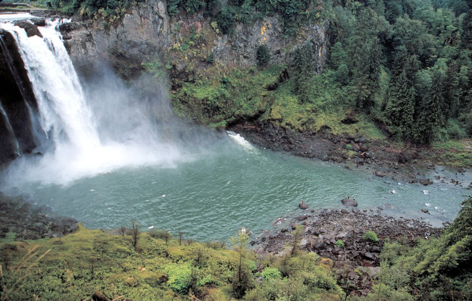 Fonds d'cran Nature Cascades - Chutes Remonter  la source !