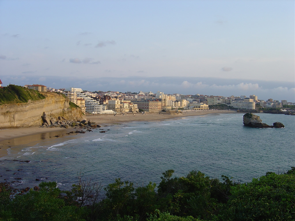 Fonds d'cran Voyages : Europe France > Pyrnes Atlantiques plage_du_casino