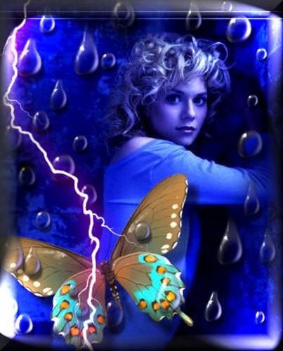 Wallpapers Digital Art Fantaisy hilarie sous la pluie