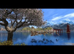 Wallpapers Digital Art Zen Land