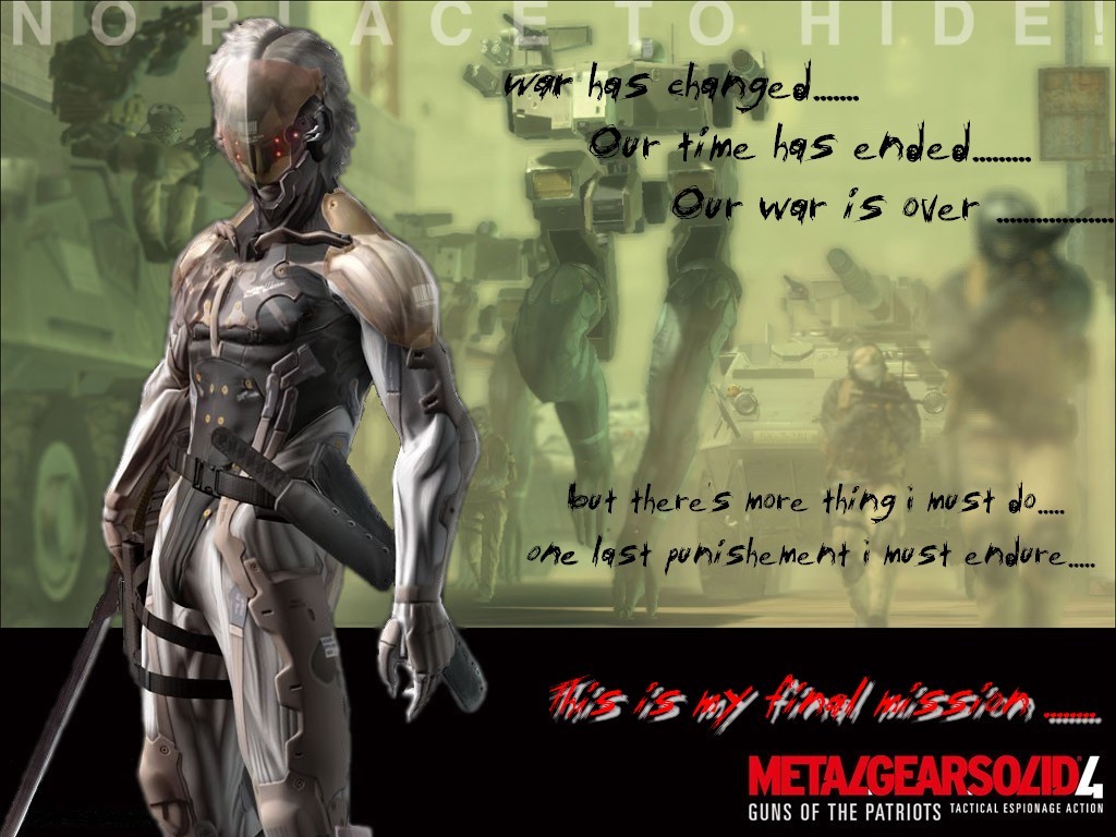 Fonds d'cran Jeux Vido Metal Gear Solid 4 