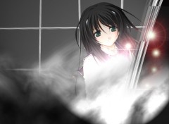 Wallpapers Manga She got the light !!!