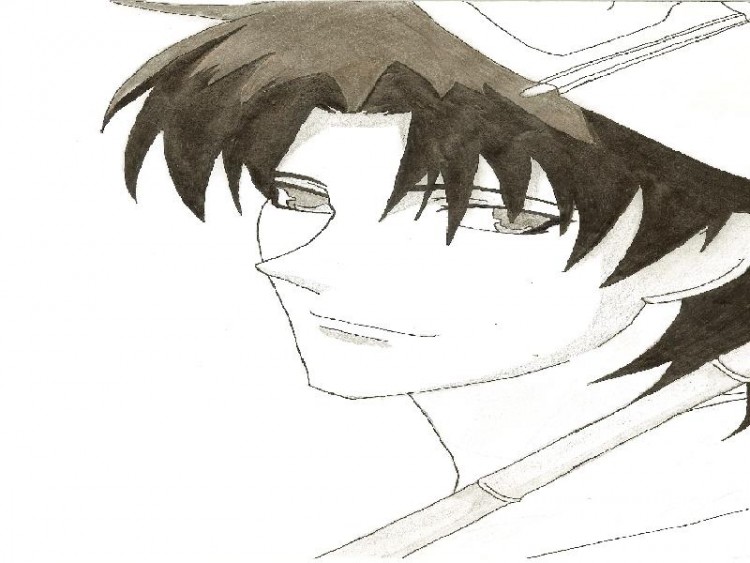 Fonds d'cran Art - Crayon Manga - Fruits Basket Shigure Sohma