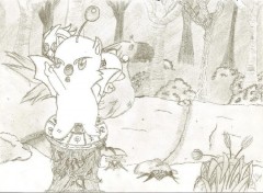 Fonds d'cran Art - Crayon Mog and Cie