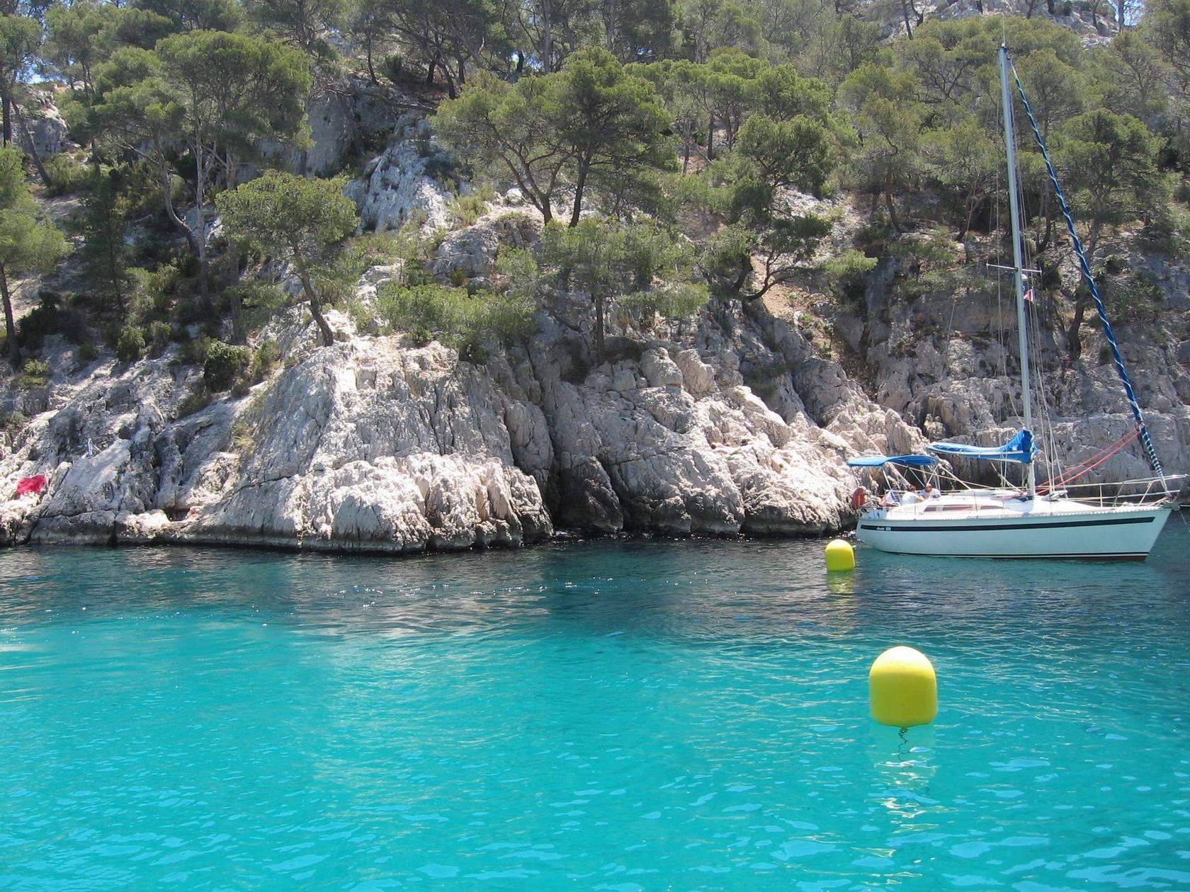 Fonds d'cran Nature Mers - Ocans - Plages les calanques de Cassis