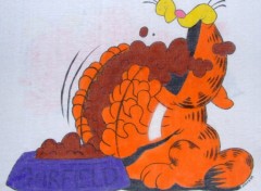 Fonds d'cran Art - Peinture garfield