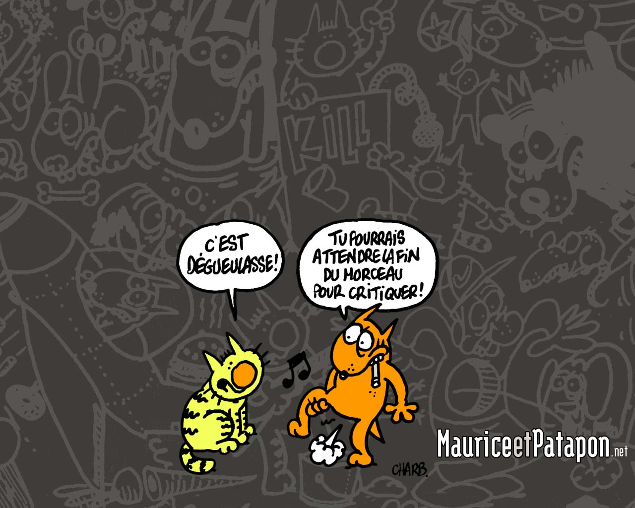 Fonds d'cran Comics et BDs Maurice et Patapon Maurice et Patapon