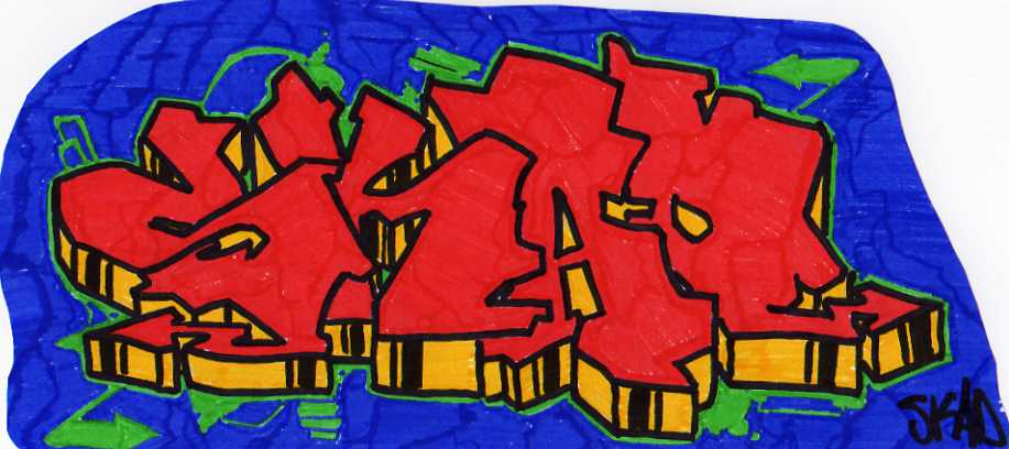 Fonds d'cran Art - Peinture Graffitis SKAD