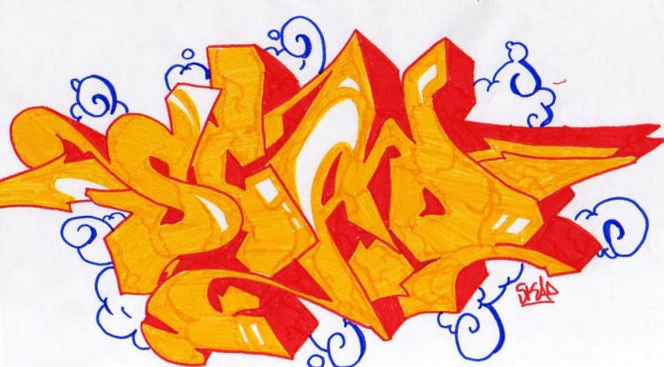 Fonds d'cran Art - Peinture Graffitis SCAD