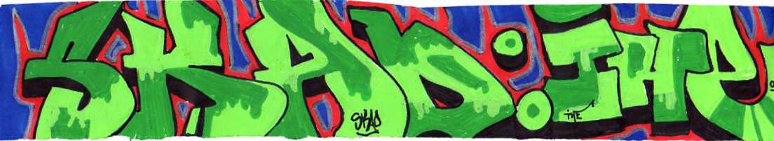 Fonds d'cran Art - Peinture Graffitis SKAD IHE