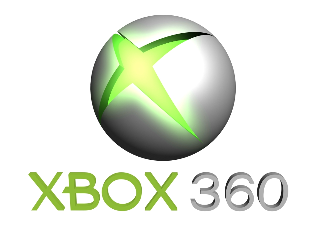 Fonds d'cran Jeux Vido XBox LOGO XBOX360 3D