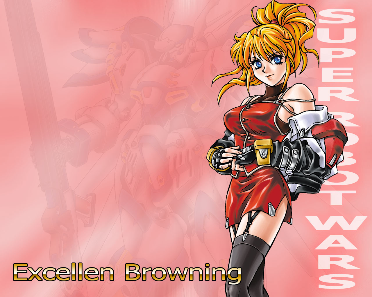 Wallpapers Video Games Super Robot Taisen Excellen Browning