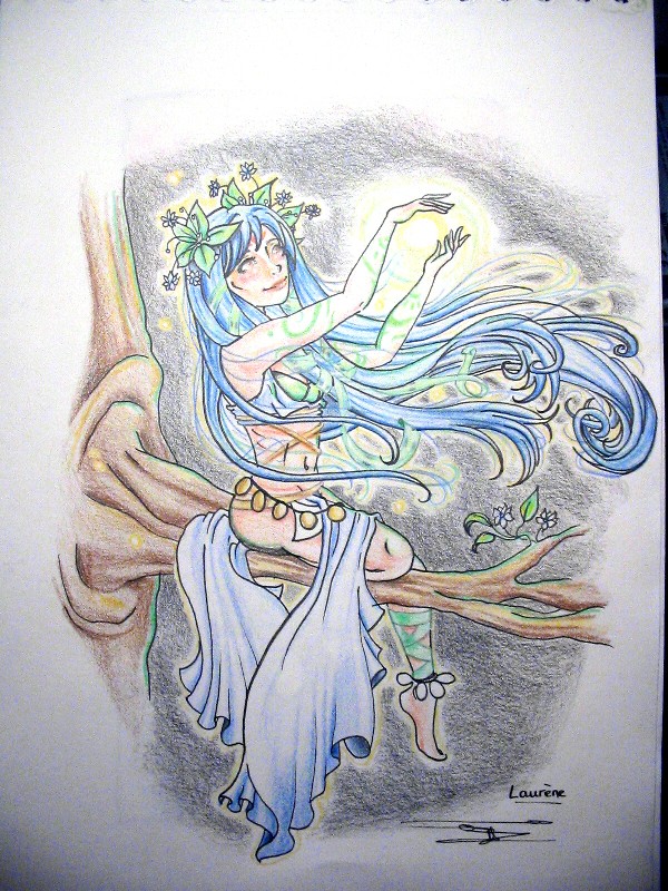 Fonds d'cran Art - Crayon Fantasy - Fantastique Fanart 