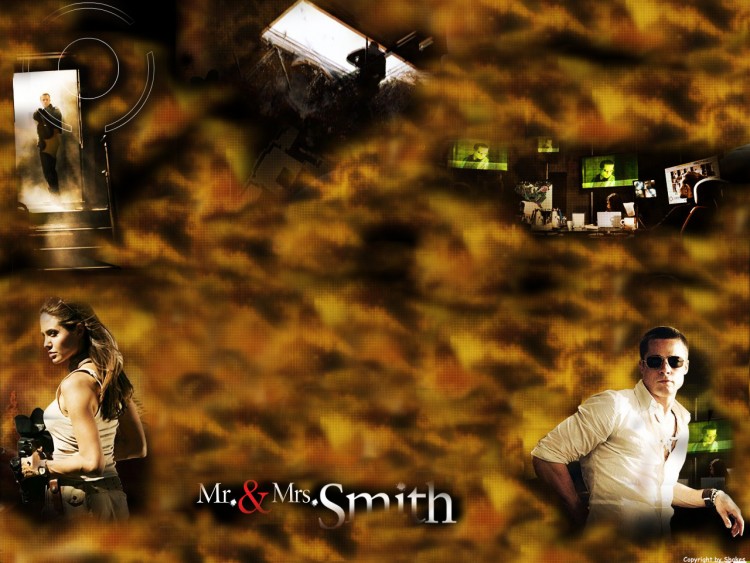 Wallpapers Movies Mr & Mrs Smith mR aND mME sMITH