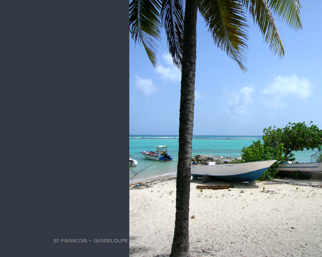 Wallpapers Trips : North America Guadeloupe Plage St Franois - Guadeloupe