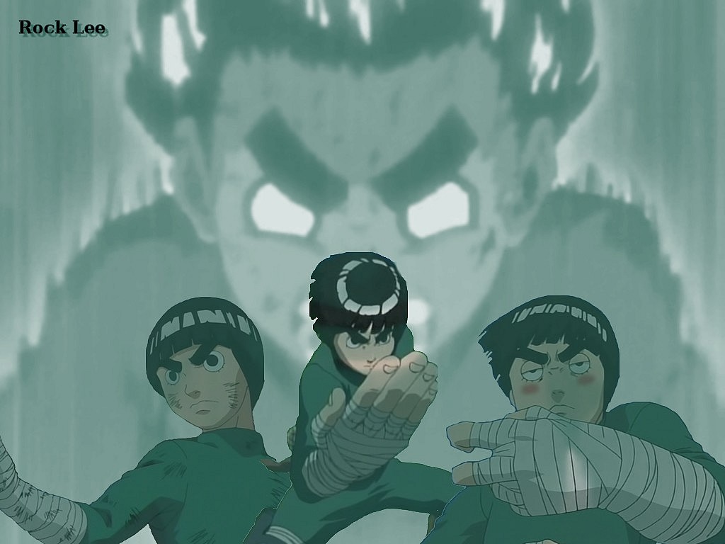 Fonds d'cran Manga Naruto Rock Lee