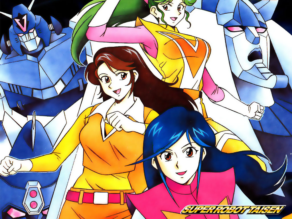 Wallpapers Video Games Super Robot Taisen SRT Girls 01