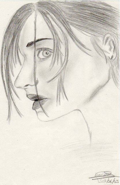 Wallpapers Art - Pencil Portraits personne inconnue