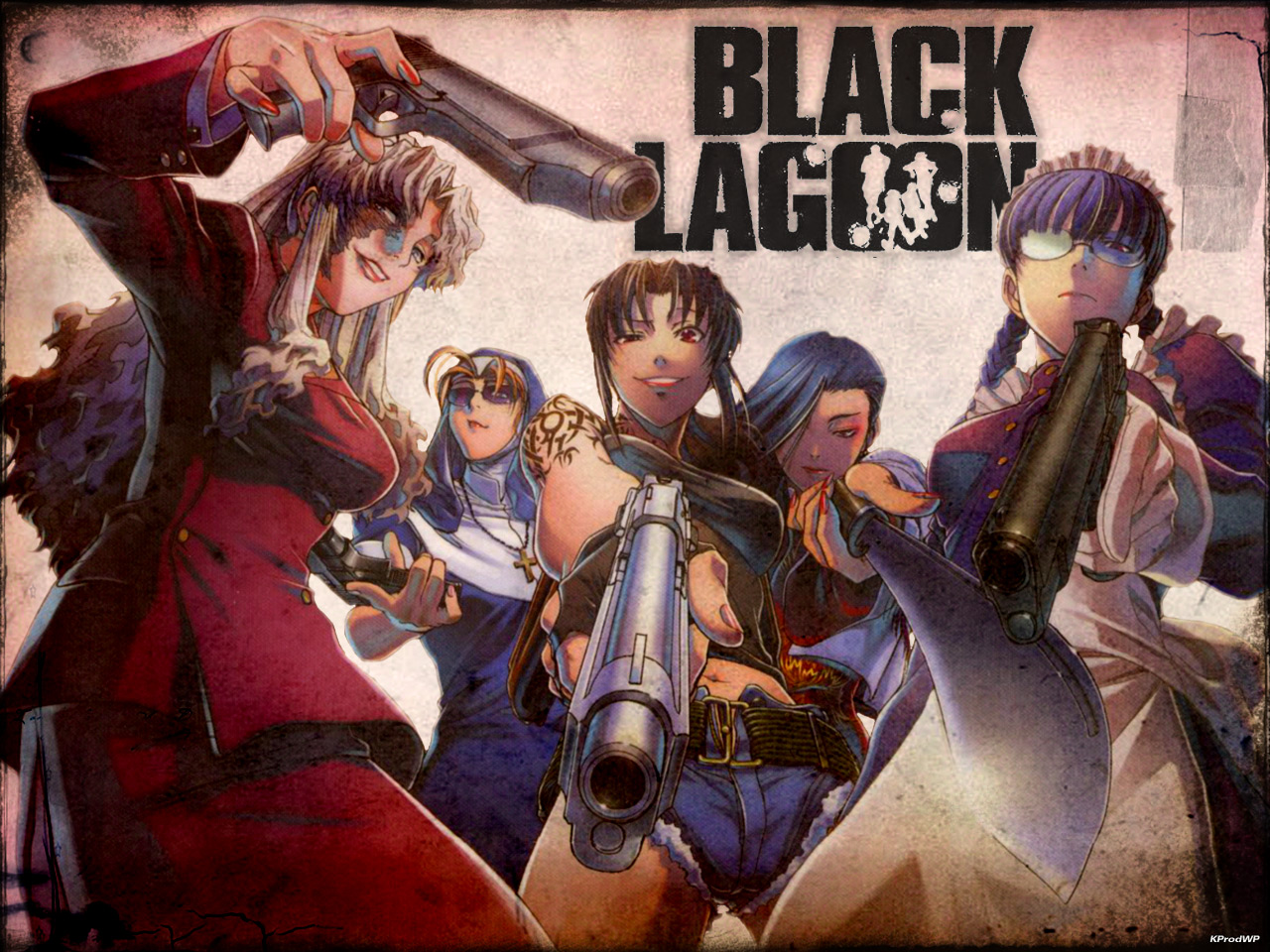 Wallpapers Manga Black Lagoon Black Lagoon - 01