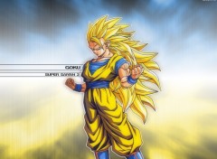 Fonds d'cran Manga goku ssj 3