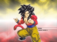 Fonds d'cran Manga goku ssj  4