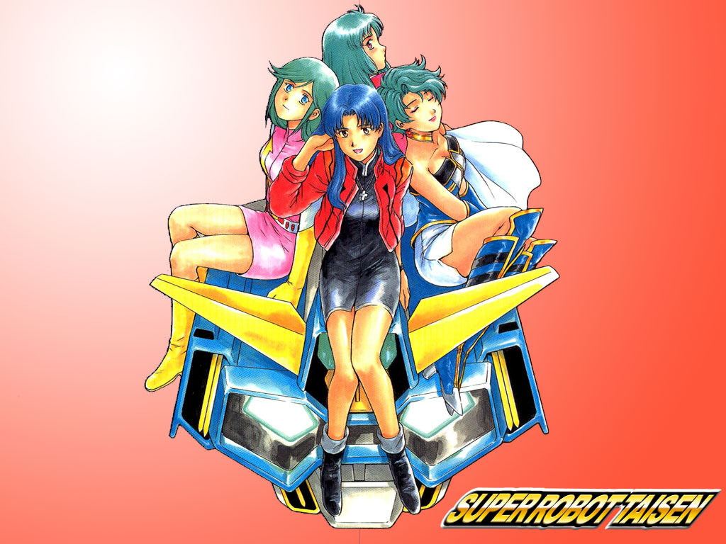 Wallpapers Video Games Super Robot Taisen SRT Girls 03