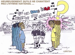 Fonds d'cran Art - Crayon FRANCE / TOGO