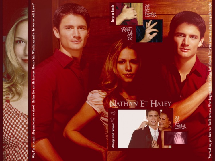 Wallpapers TV Soaps One Tree Hill Nathan et Haley