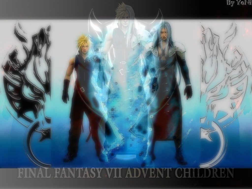 Wallpapers Video Games Final Fantasy Advent Children Cloud & Sephiroth