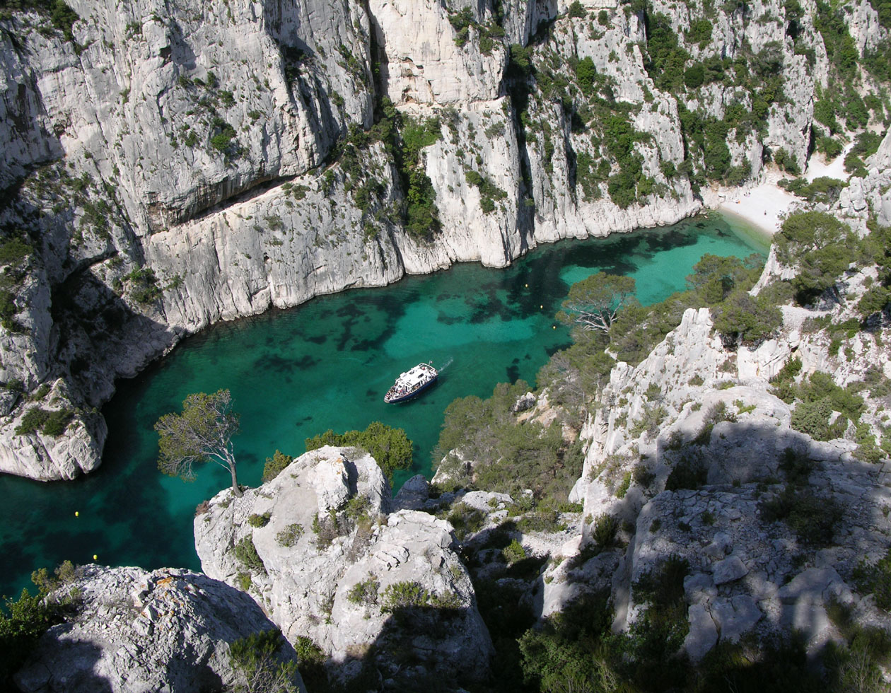 Wallpapers Nature Seas - Oceans - Beaches Crique des Calanques Marseille  Cassis.