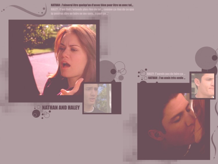 Wallpapers TV Soaps One Tree Hill Nathan et Haley