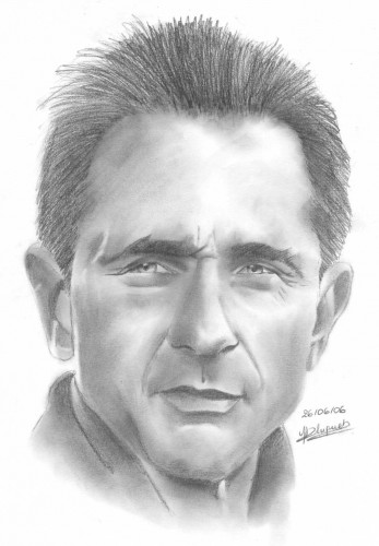 Wallpapers Art - Pencil Movies - TV Soaps Thierry Lhermitte