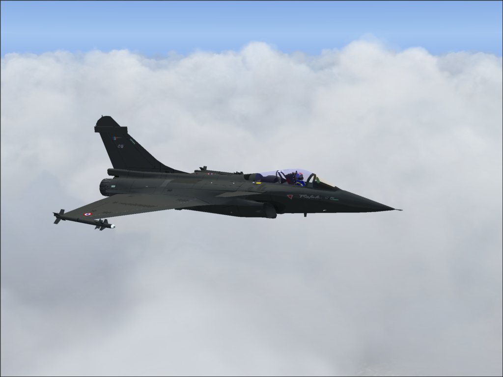 Wallpapers Planes Miscellaneous Rafale C sous FS 2004