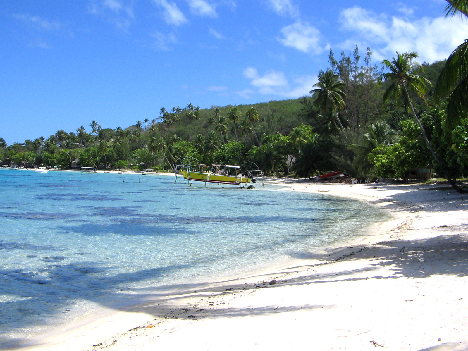 Wallpapers Nature Paradisiac Islands Une plage  bora bora