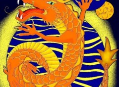 Fonds d'cran Art - Numrique dragon chinois