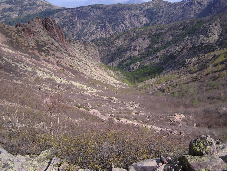 Wallpapers Nature Mountains Stratigraphie du Relief Corse.