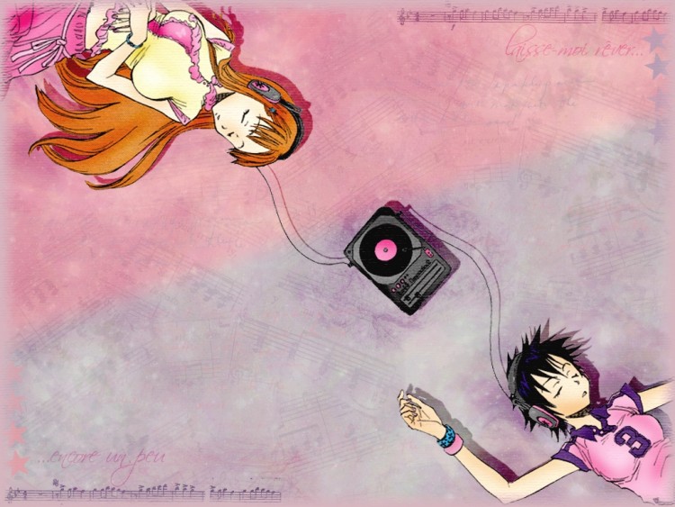 Wallpapers Manga Bleach tatsuki/orihime