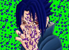 Fonds d'cran Manga Sasuke Bubble