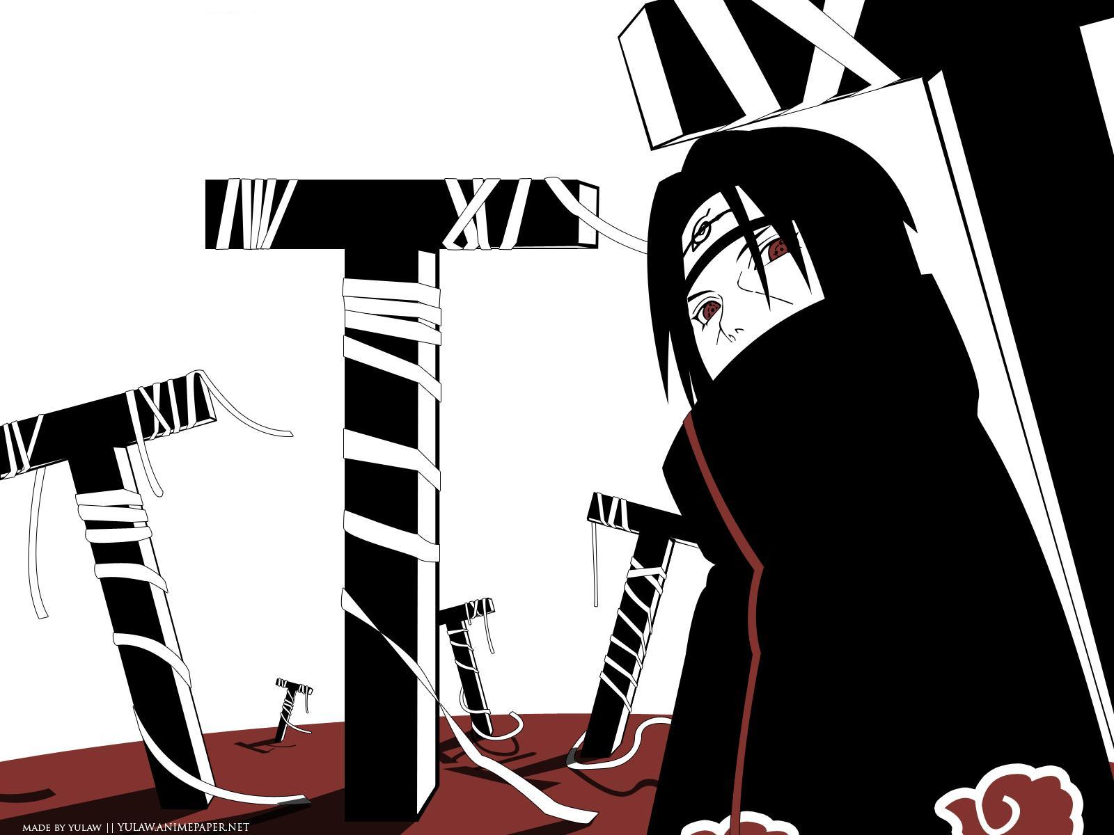 Fonds d'cran Manga Naruto Itachi dans son monde de l'illusion