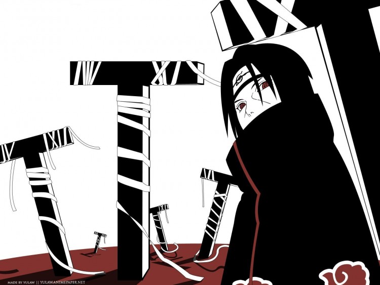 Wallpapers Manga Naruto Itachi dans son monde de l'illusion