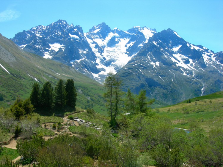 Wallpapers Nature Mountains Col du Lautaret