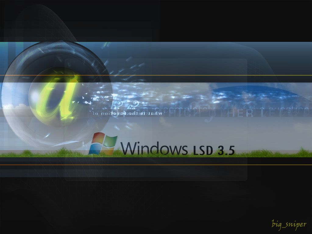 Fonds d'cran Informatique Windows XP win LSD 3.5