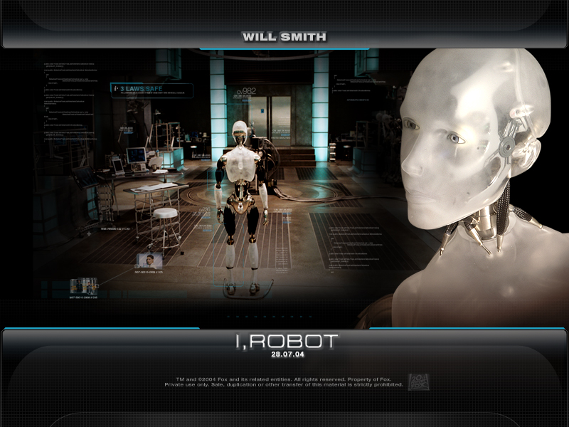 Wallpapers Movies I, Robot Sony le robot